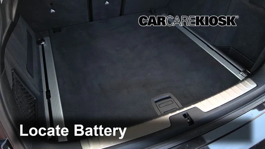 2015 BMW X6 xDrive35i 3.0L 6 Cyl. Turbo Battery Replace